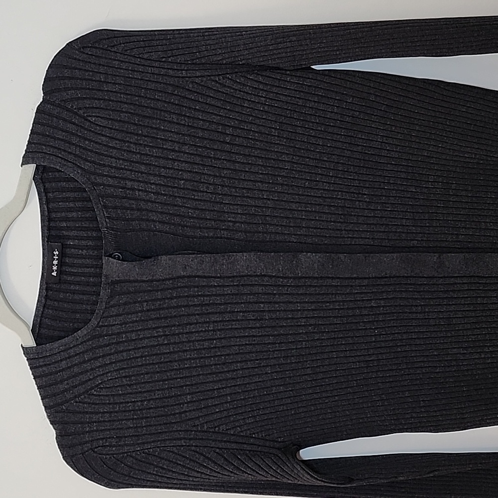 Akris Black Ribbed Sweater - Picture 5 of 16